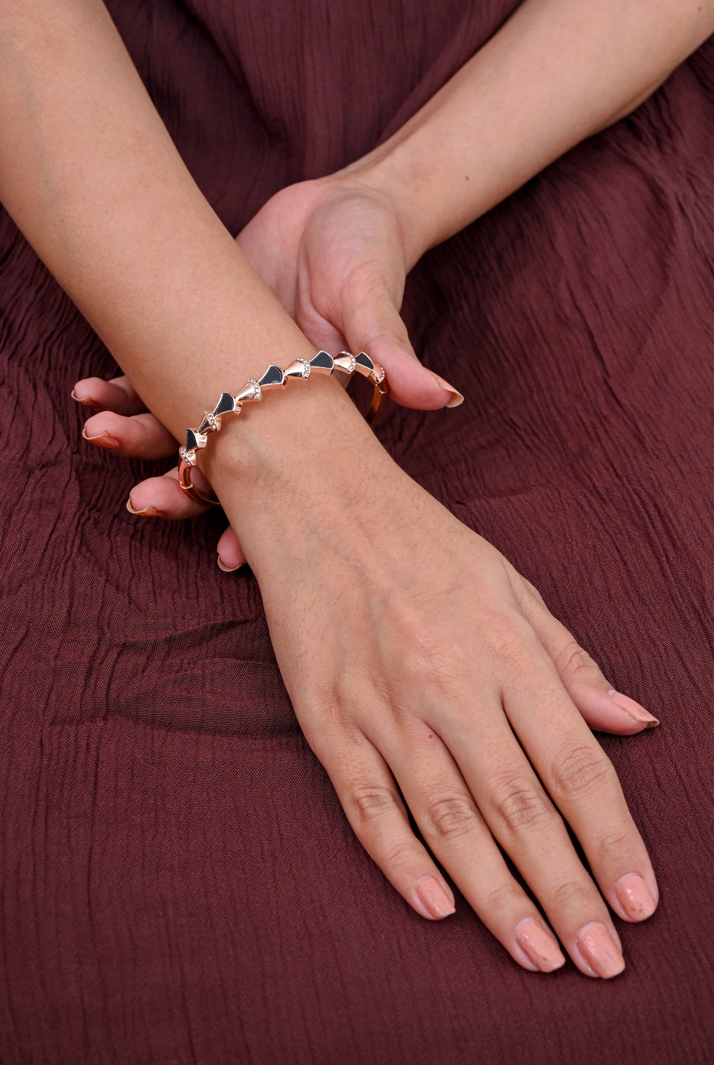 Rose Gold CZ Anti-Tarnish Bracelet