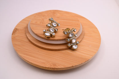 Antique Moissanite CZ Statement Necklace Set