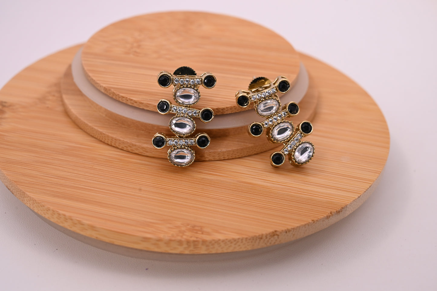 Antique Moissanite CZ Statement Necklace Set