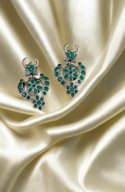 Antique Oxidized Silver Necklace Set