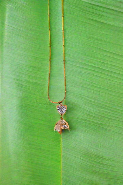 Heartfelt Radiance CZ Spheres Chain Necklace