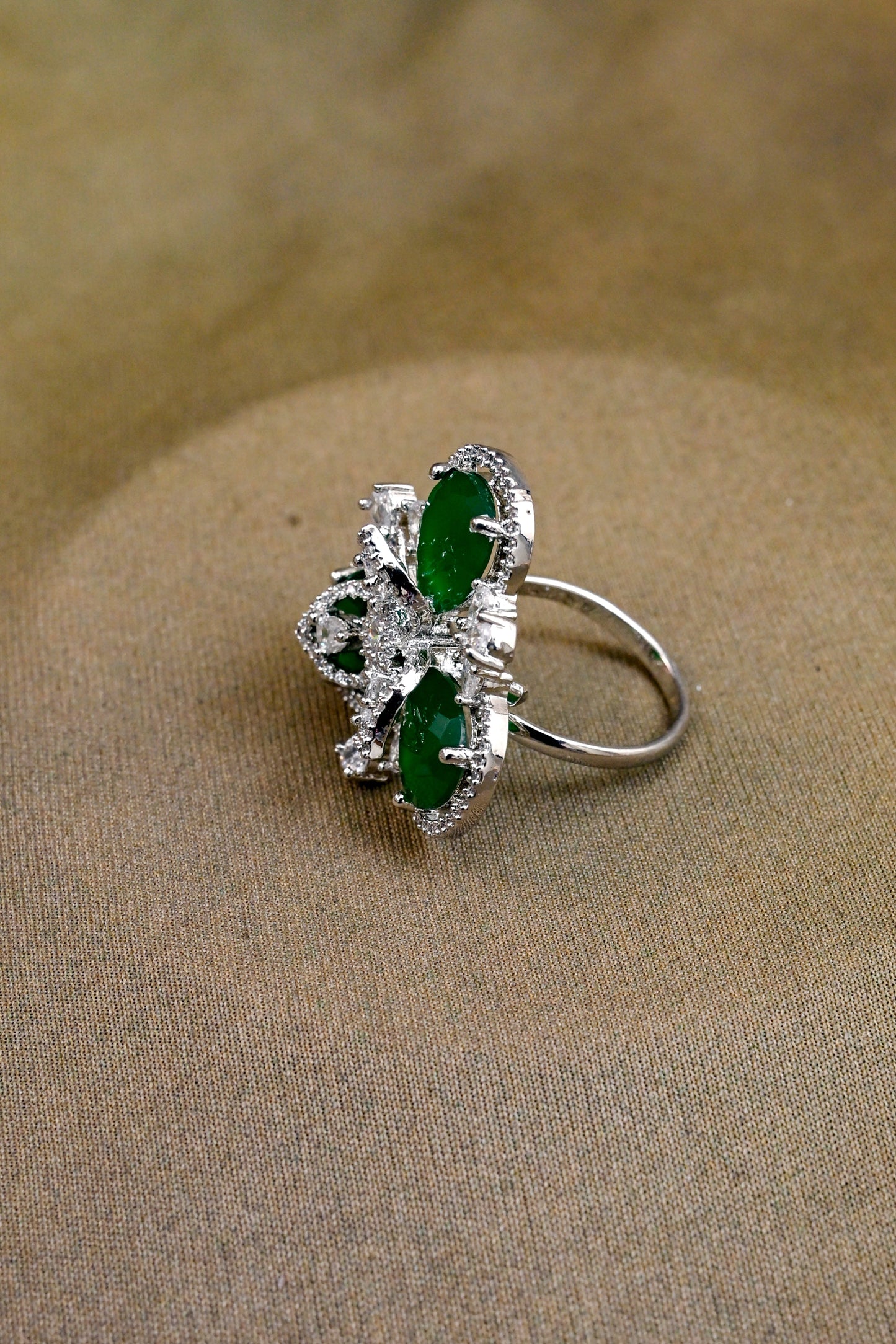 CZ Diamond Stunning Statement Ring